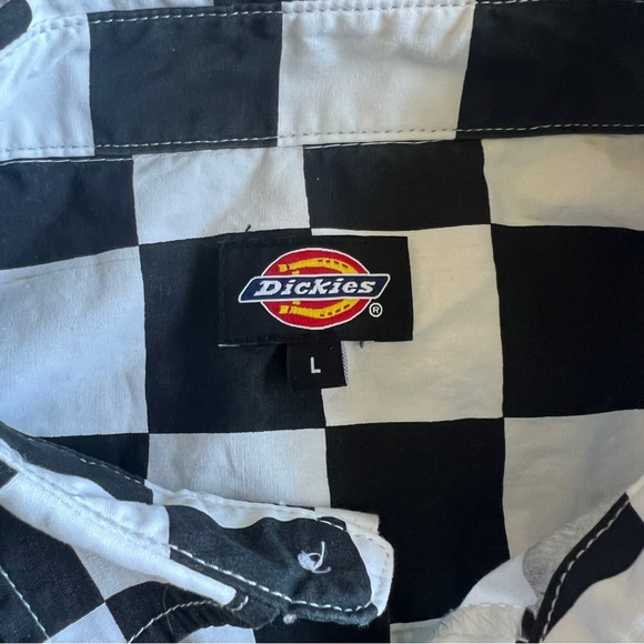 DICKIES Cropped Button Up - Picture 4 of 6